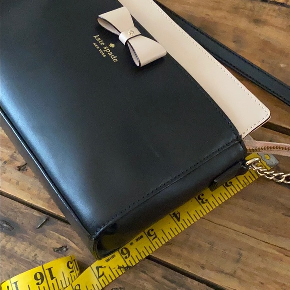 Kate Spade  ♠️ NY Black/Blush crossbody - Picture 5 of 6